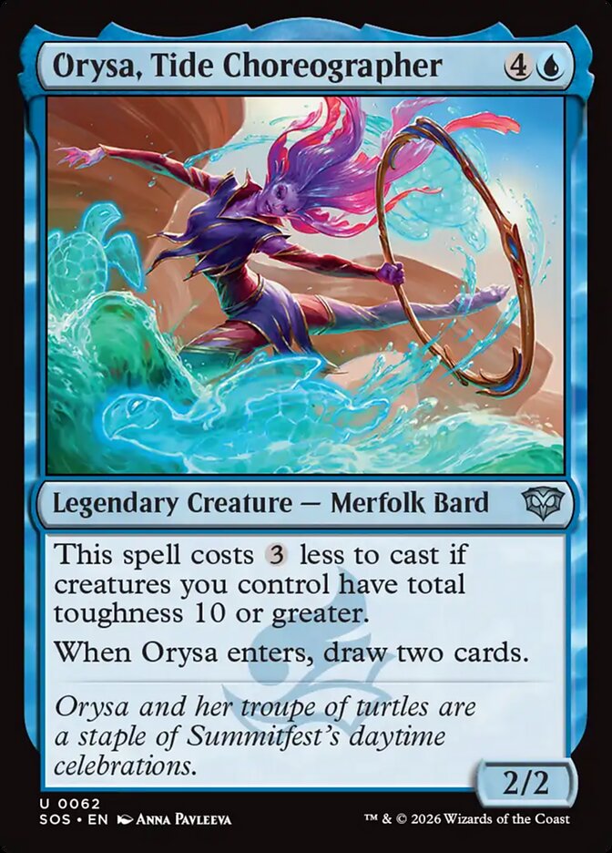 MTG - Orysa, Tide Choreographer - Secrets of Strixhaven (SOS)