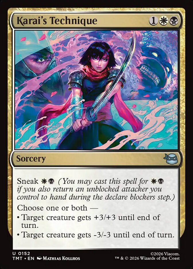 MTG - Karai's Technique - Teenage Mutant Ninja Turtles (SOS)