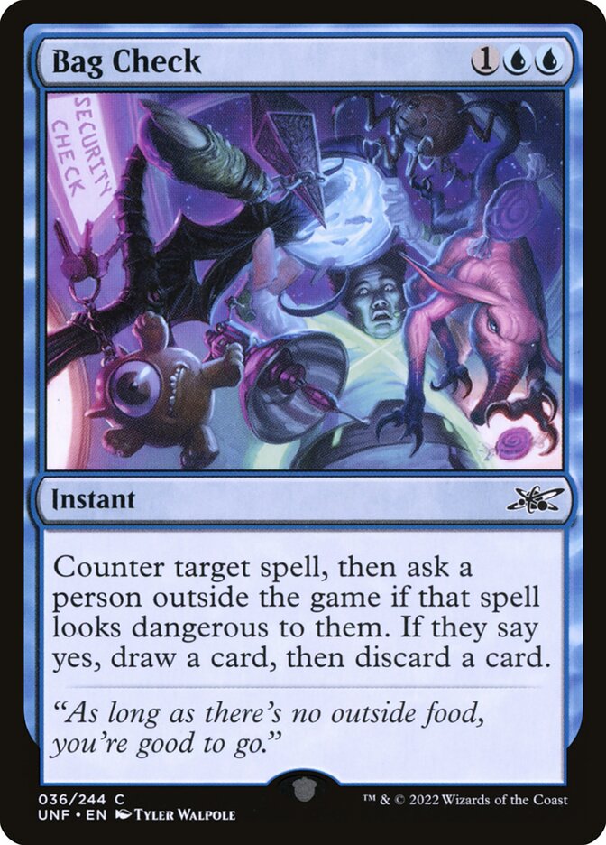 MTG - Bag Check - Unfinity (SOS)