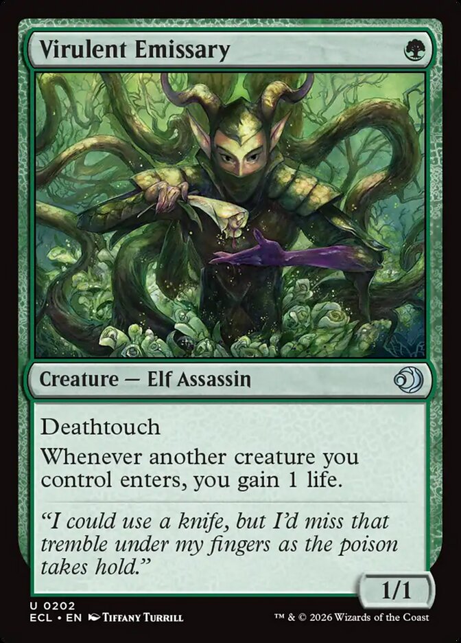MTG - Virulent Emissary - Lorwyn Eclipsed (SOS)
