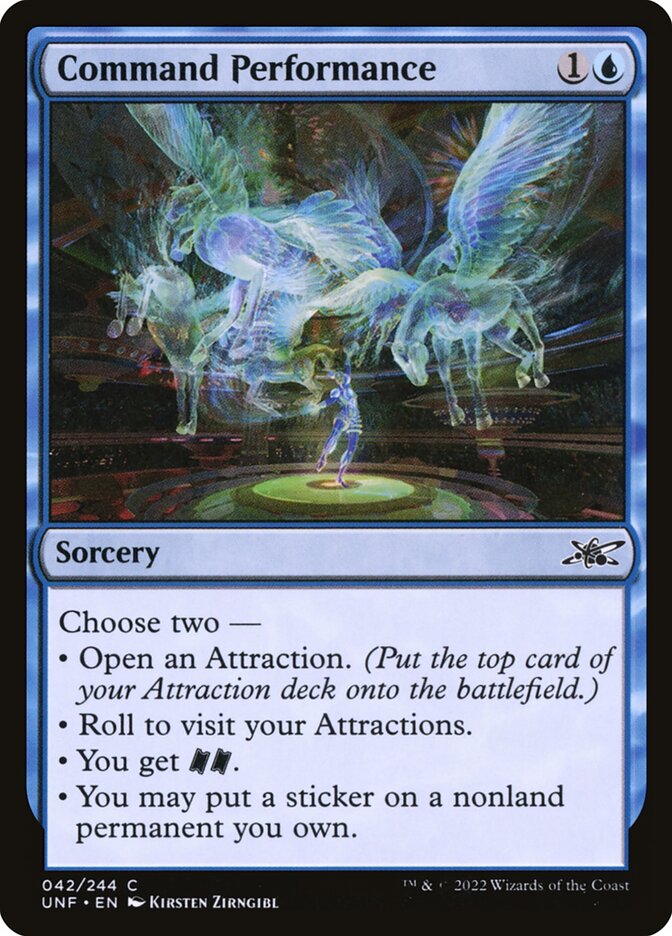 MTG - Command Performance - Unfinity (SOS)