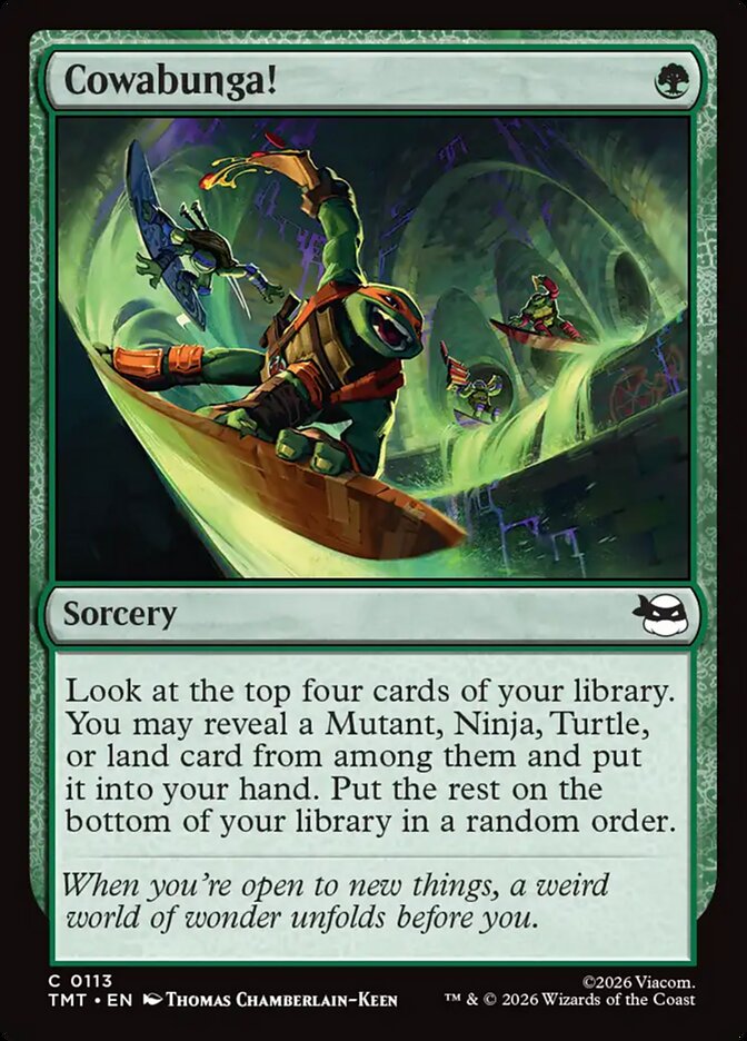 MTG - Cowabunga! - Teenage Mutant Ninja Turtles (SOS)