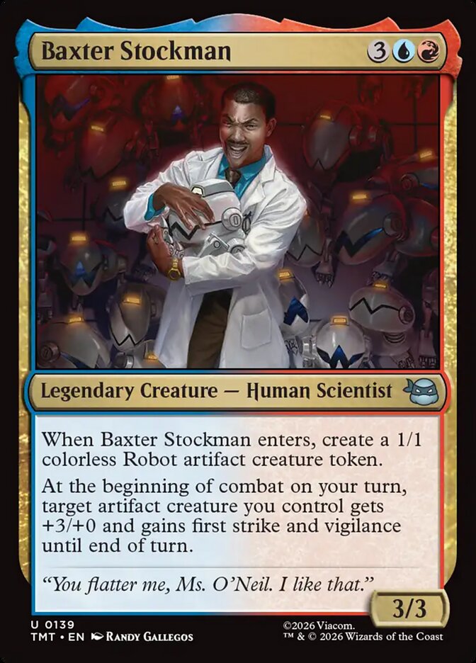MTG - Baxter Stockman - Teenage Mutant Ninja Turtles (SOS)