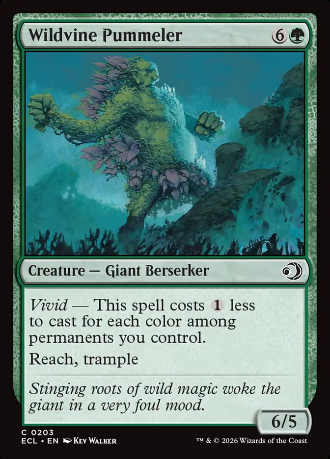 MTG - Wildvine Pummeler - Lorwyn Eclipsed (SOS)