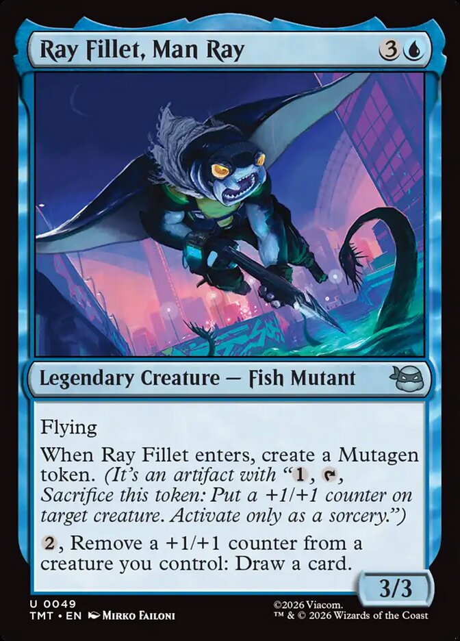MTG - Ray Fillet, Man Ray - Teenage Mutant Ninja Turtles (SOS)