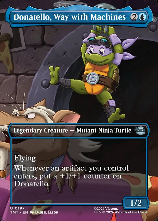 MTG - Donatello, Way with Machines - Teenage Mutant Ninja Turtles (SOS)
