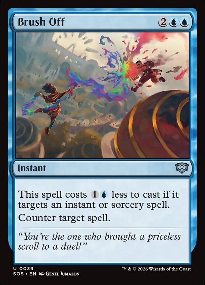 MTG - Brush Off - Secrets of Strixhaven (SOS)