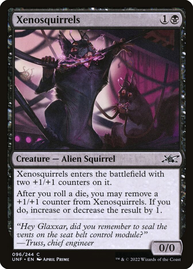 MTG - Xenosquirrels - Unfinity (SOS)