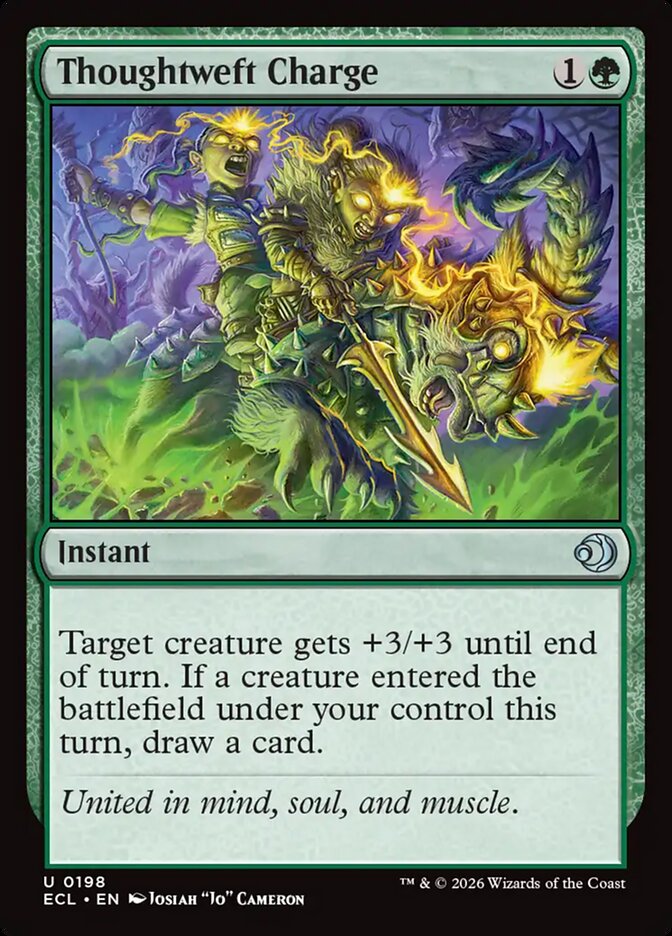 MTG - Thoughtweft Charge - Lorwyn Eclipsed (SOS)