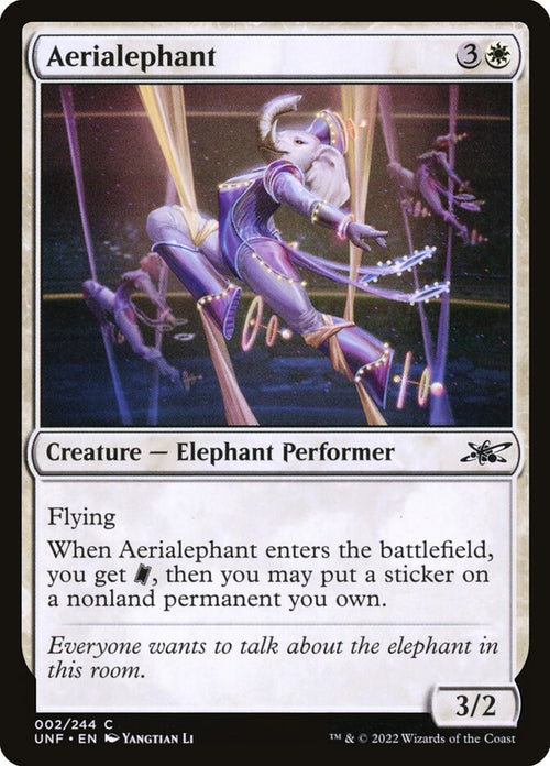 MTG - Aerialephant - Unfinity (SOS)