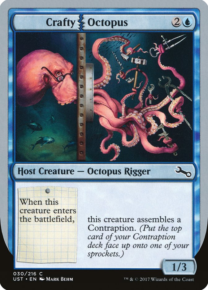 MTG - Crafty Octopus - Unstable (SOS)
