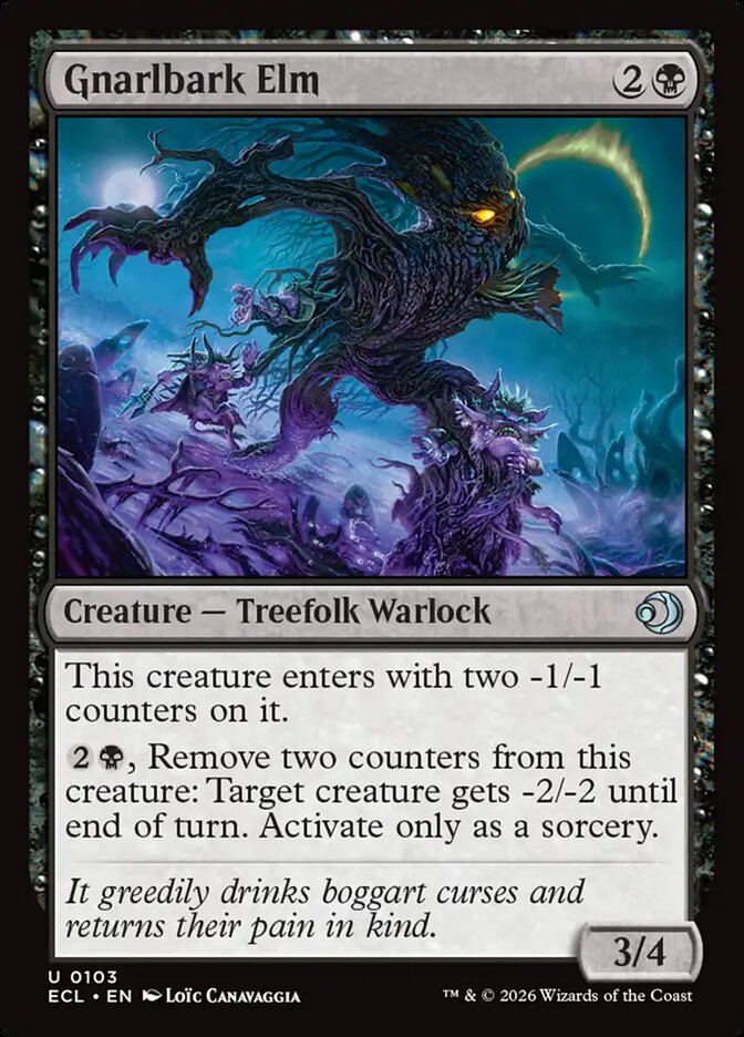 MTG - Gnarlbark Elm - Lorwyn Eclipsed (SOS)