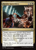 MTG - Render Speechless - Secrets of Strixhaven (SOS)