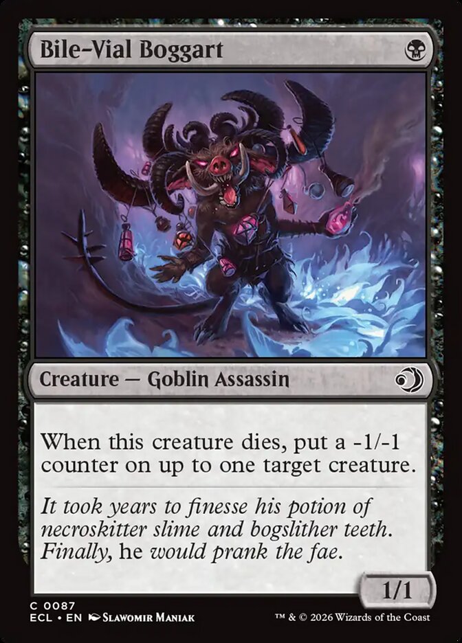 MTG - Bile-Vial Boggart - Lorwyn Eclipsed (SOS)