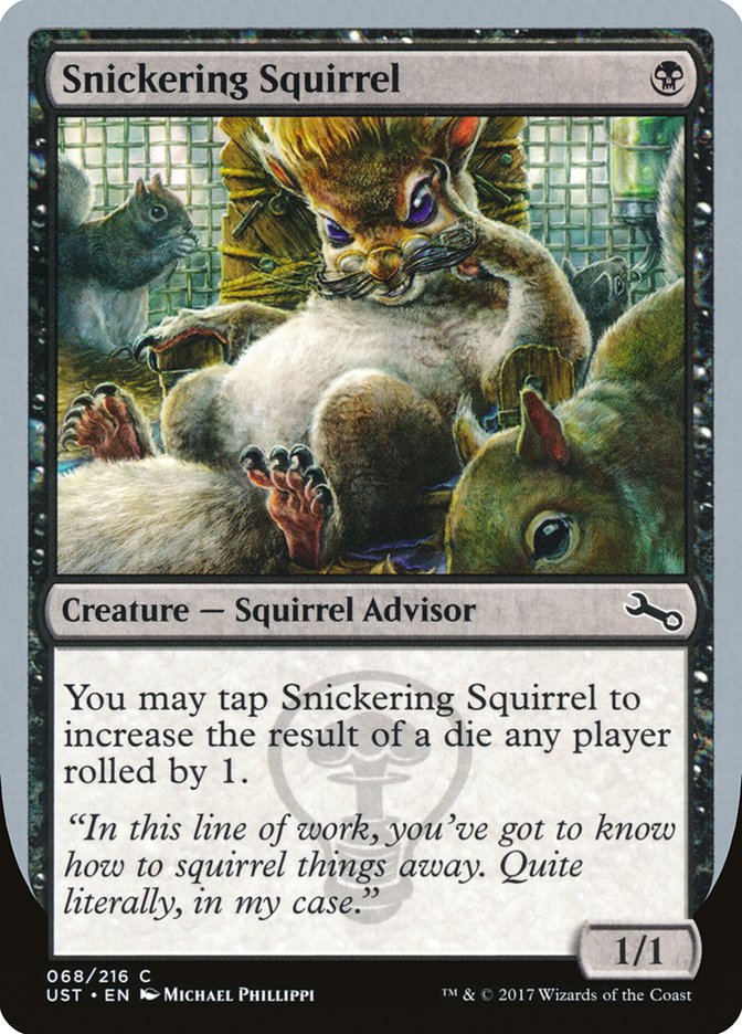 MTG - Snickering Squirrel - Unstable (SOS)