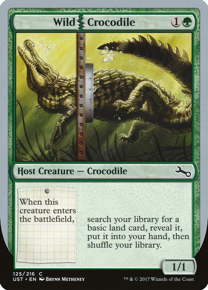 MTG - Wild Crocodile - Unstable (SOS)