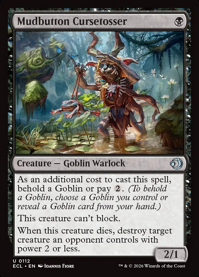 MTG - Mudbutton Cursetosser - Lorwyn Eclipsed (SOS)