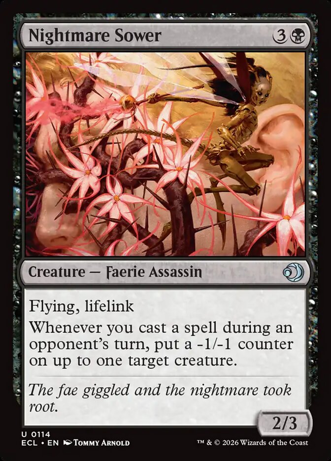 MTG - Nightmare Sower - Lorwyn Eclipsed (SOS)