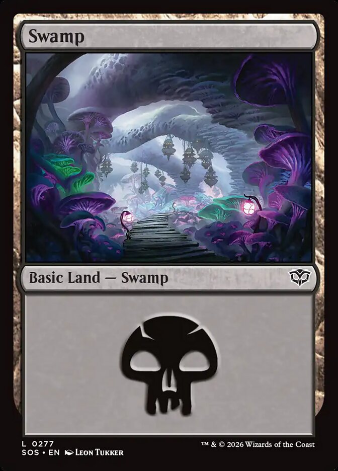 MTG - Swamp - Secrets of Strixhaven (SOS)