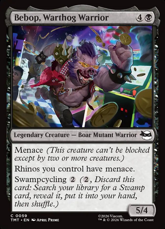 MTG - Bebop, Warthog Warrior - Teenage Mutant Ninja Turtles (SOS)