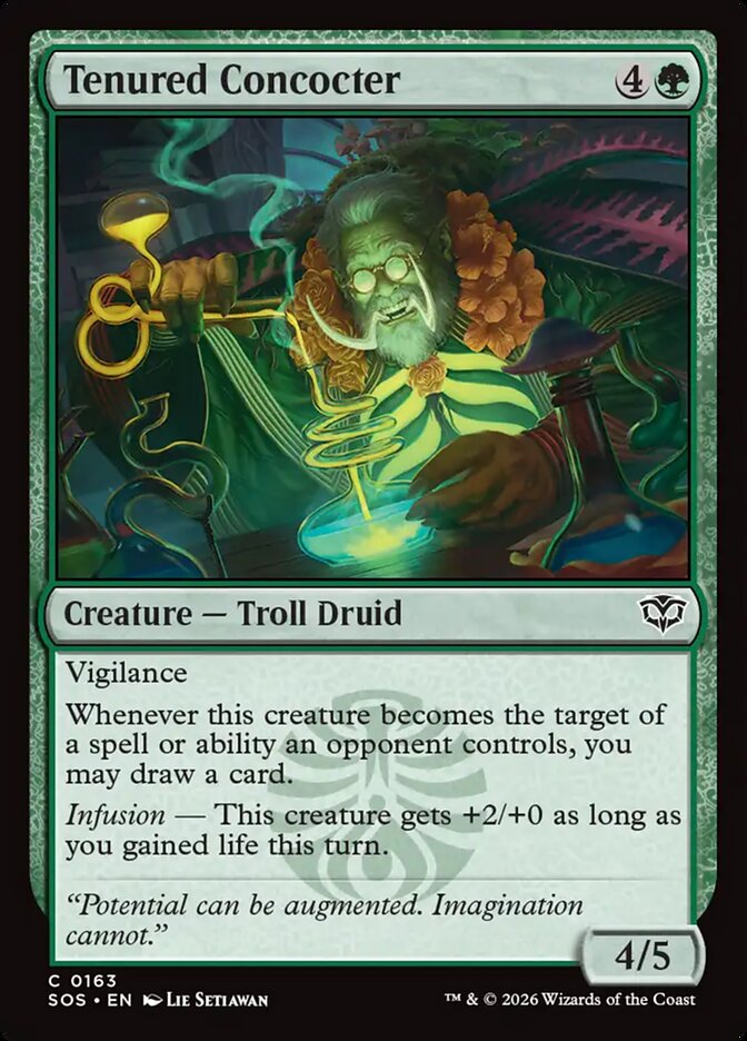 MTG - Tenured Concocter - Secrets of Strixhaven (SOS)