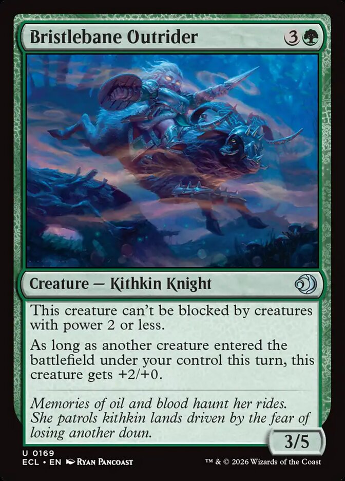 MTG - Bristlebane Outrider - Lorwyn Eclipsed (SOS)