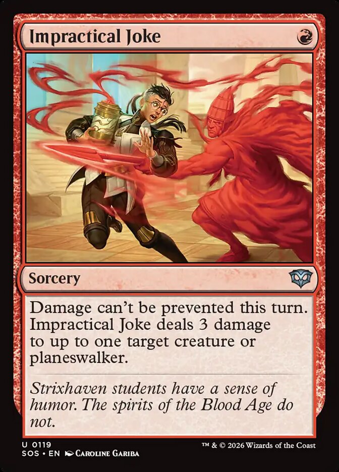 MTG - Impractical Joke - Secrets of Strixhaven (SOS)