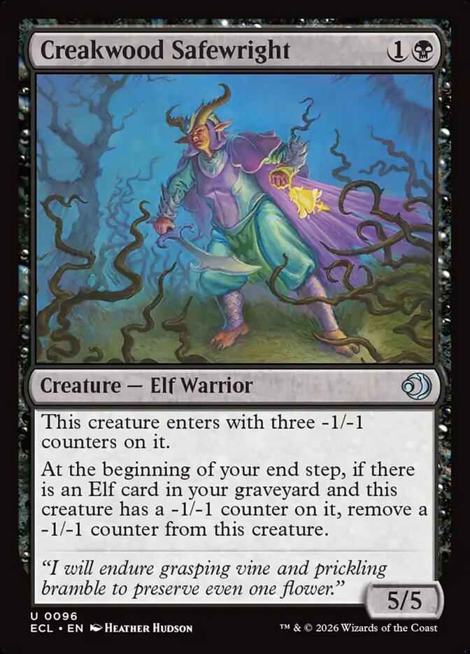 MTG - Creakwood Safewright - Lorwyn Eclipsed (SOS)
