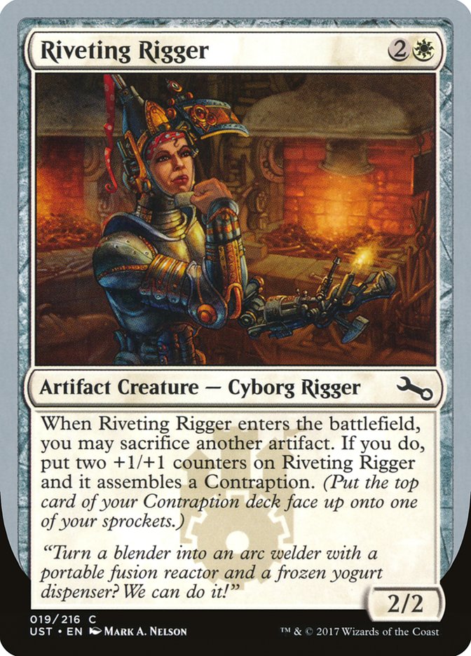 MTG - Riveting Rigger - Unstable (SOS)