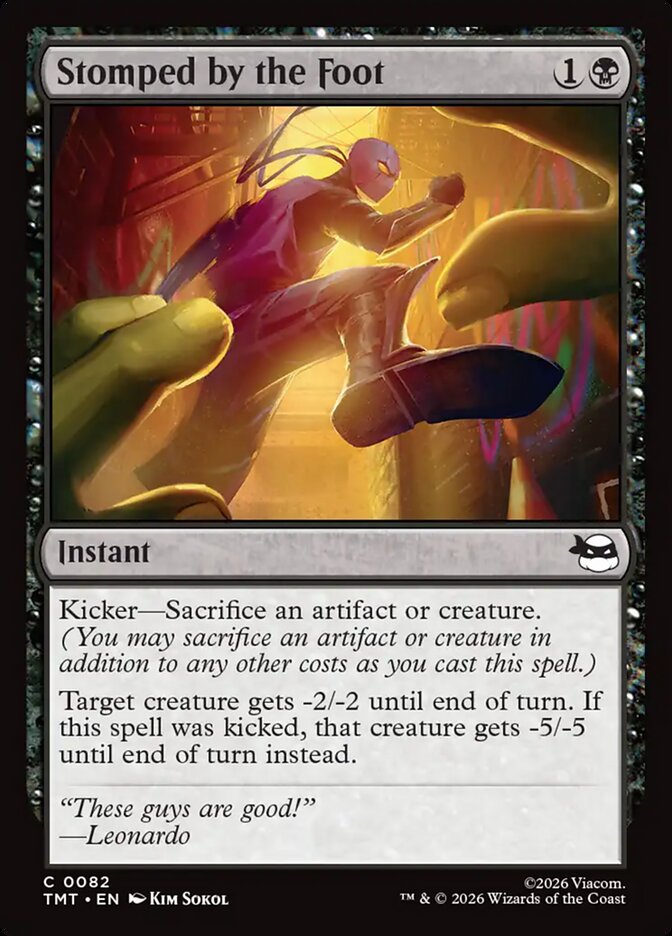 MTG - Stomped by the Foot - Teenage Mutant Ninja Turtles (SOS)