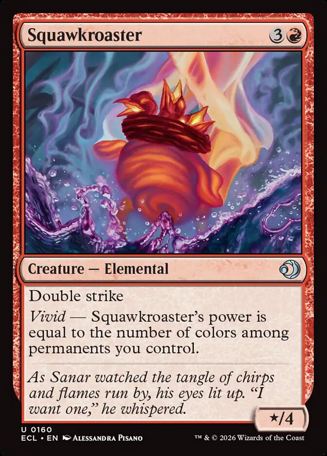MTG - Squawkroaster - Lorwyn Eclipsed (SOS)