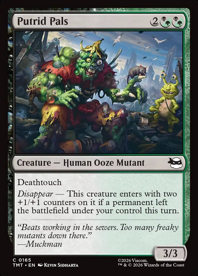 MTG - Putrid Pals - Teenage Mutant Ninja Turtles (SOS)
