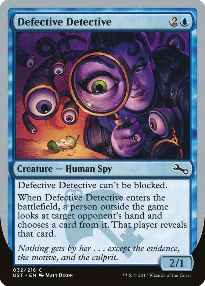 MTG - Defective Detective - Unstable (SOS)