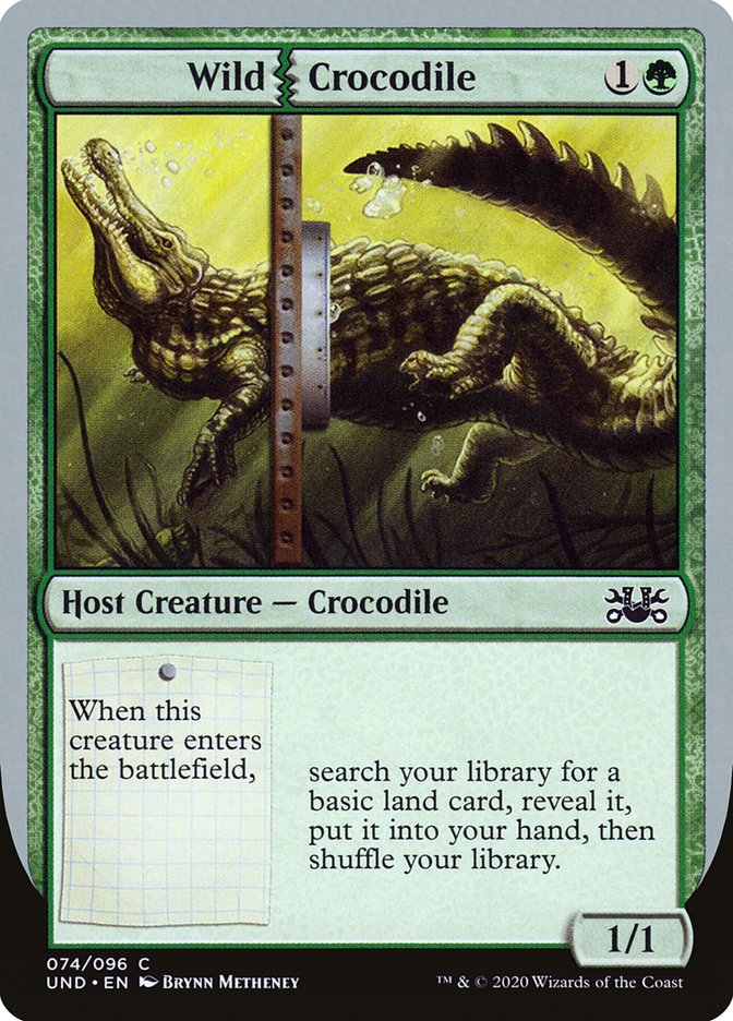 MTG - Wild Crocodile - Unsanctioned (SOS)