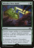 MTG - Mistakes Were Made - Unfinity (SOS)