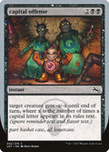 MTG - capital offense - Unstable (SOS)