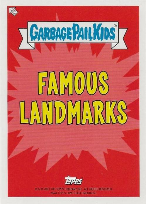 GPK - 4a - Splat PAT - Go On Vacation  (GoVa) - back