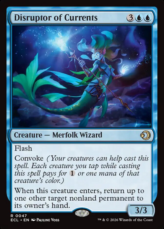 MTG - Disruptor of Currents - Lorwyn Eclipsed (SOS)