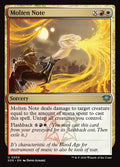 MTG - Molten Note - Secrets of Strixhaven (SOS)