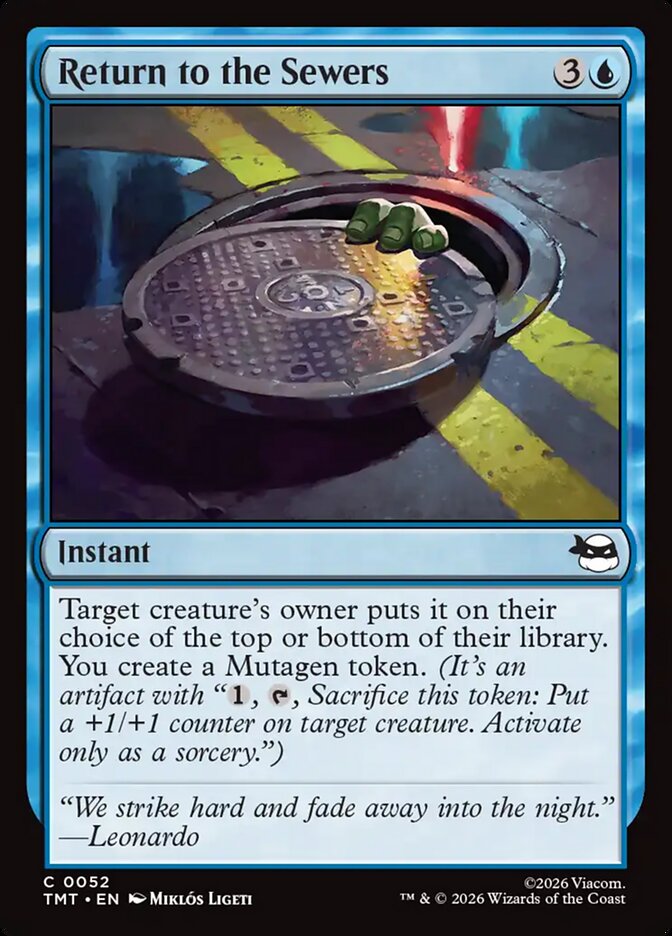 MTG - Return to the Sewers - Teenage Mutant Ninja Turtles (SOS)