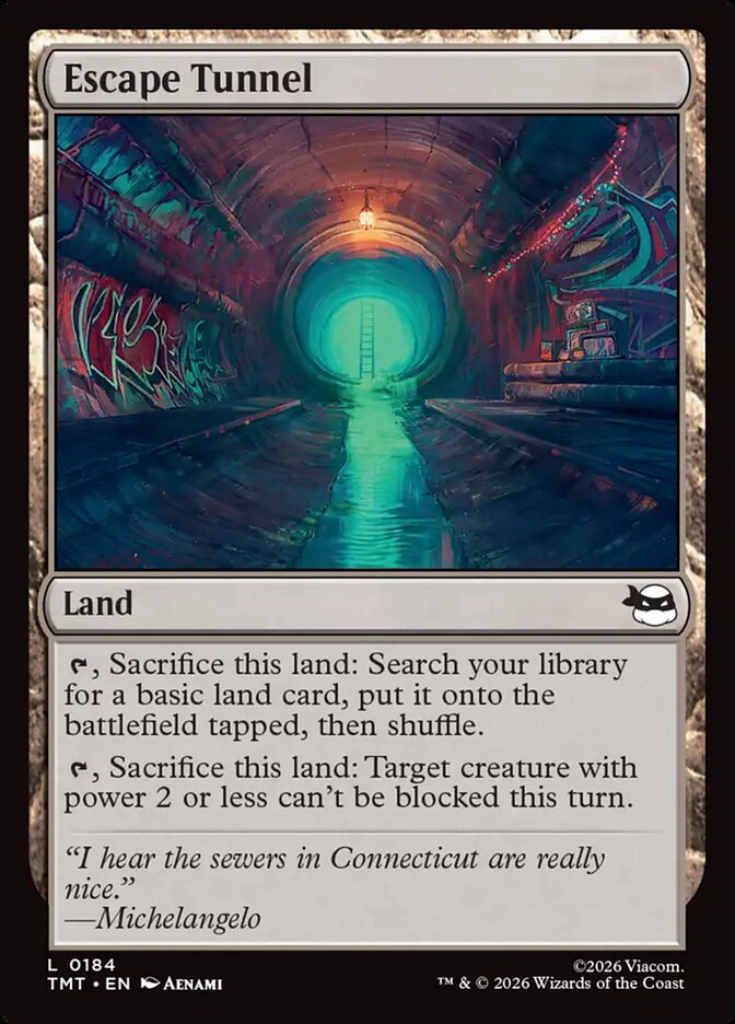 MTG - Escape Tunnel - Teenage Mutant Ninja Turtles (SOS)