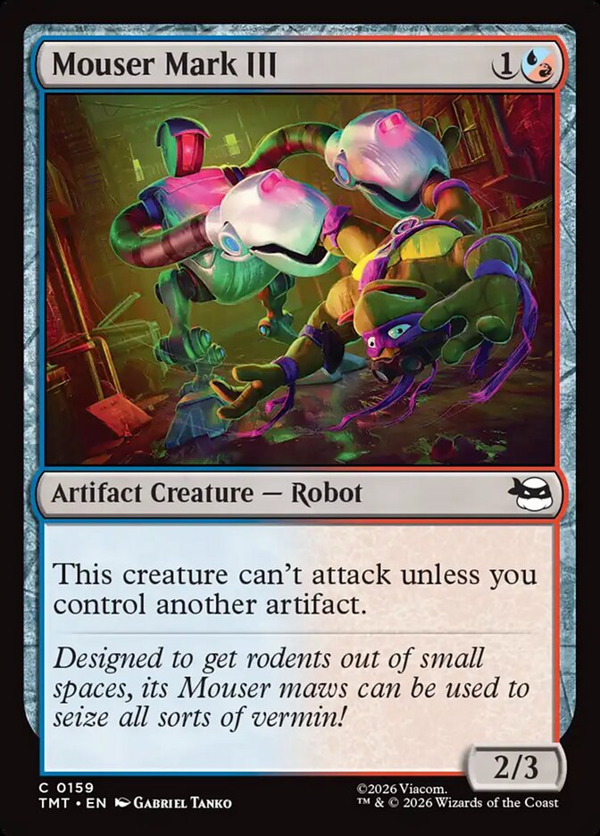 MTG - Mouser Mark III - Teenage Mutant Ninja Turtles (SOS)