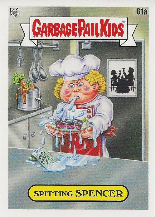 GPK - Spitting Spencer - Food Fight (FoFi)