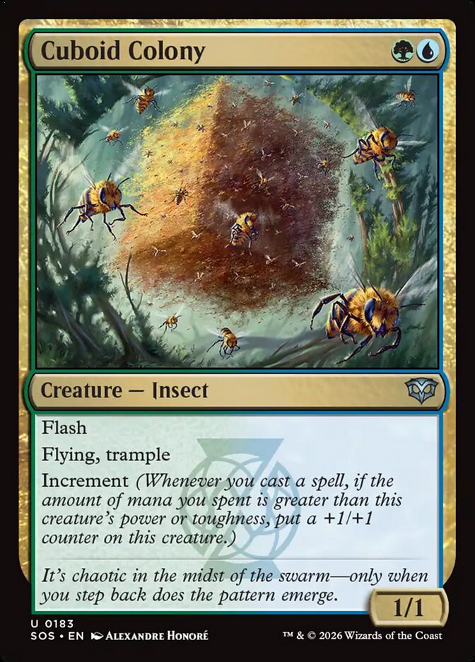 MTG - Cuboid Colony - Secrets of Strixhaven (SOS)