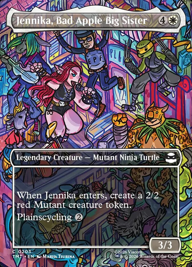 MTG - Jennika, Bad Apple Big Sister - Teenage Mutant Ninja Turtles (SOS)