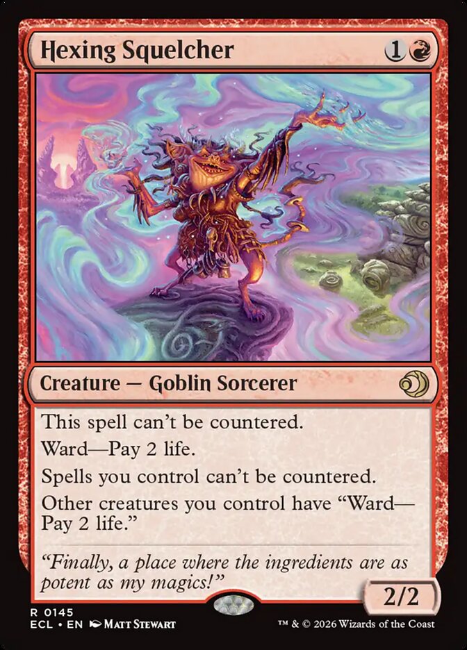 MTG - Hexing Squelcher - Lorwyn Eclipsed (SOS)