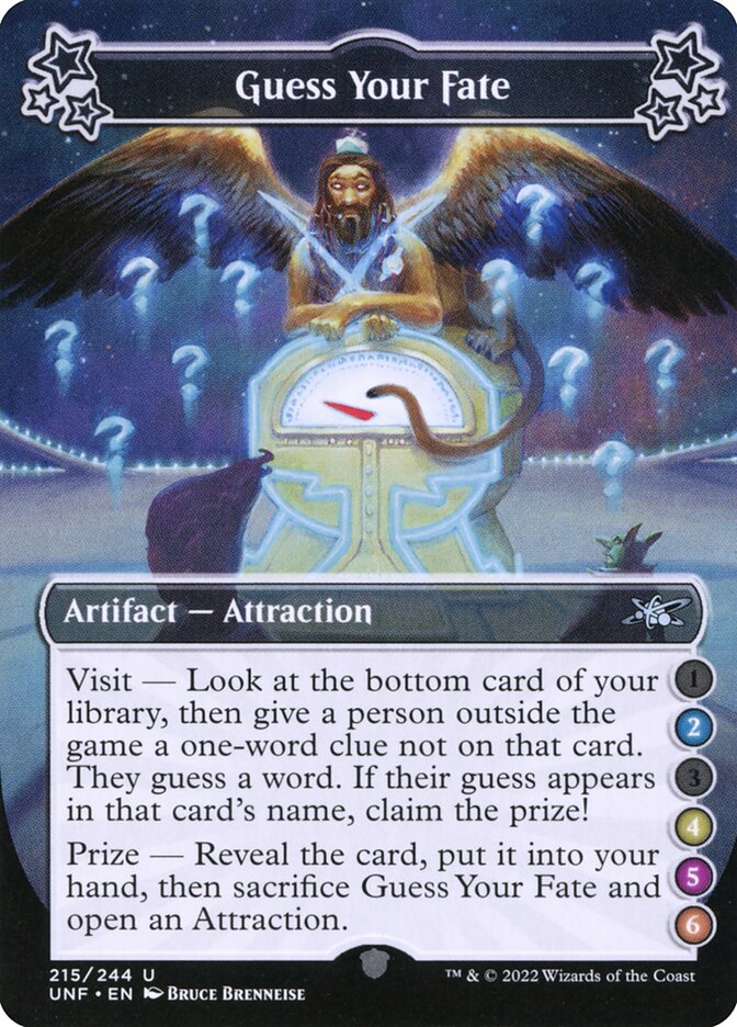 MTG - Guess Your Fate - Unfinity (SOS)