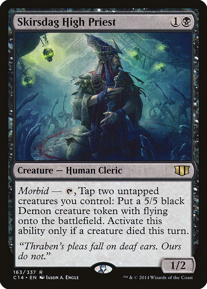 MTG - Skirsdag High Priest - Commander 2014 (SOS)