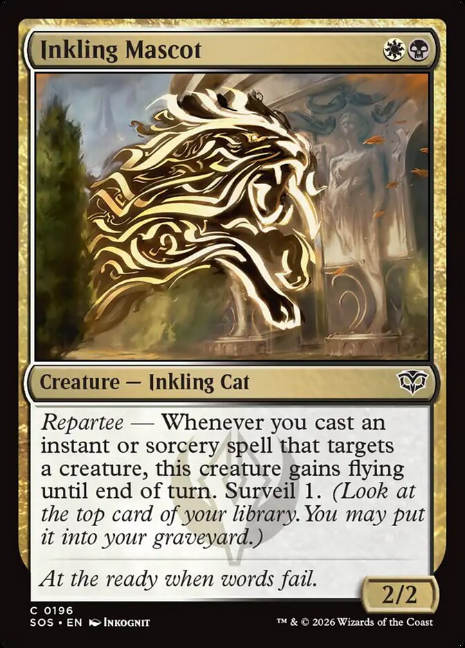 MTG - Inkling Mascot - Secrets of Strixhaven (SOS)