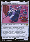 MTG - D00-DL, Caricaturist - Unfinity (SOS)